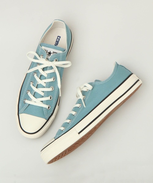 CONVERSE(コンバース)の「【CONVERSE】ALL STAR BURNT COLOR OX(スニーカー・メンズ・オレンジ/グリーン・26.5/27.5/24.5)」の2枚目の写真