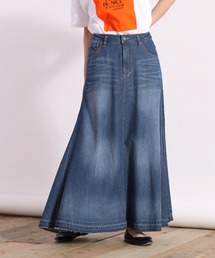 cepo | サーキュラーフレアデニムスカート(デニムスカート)