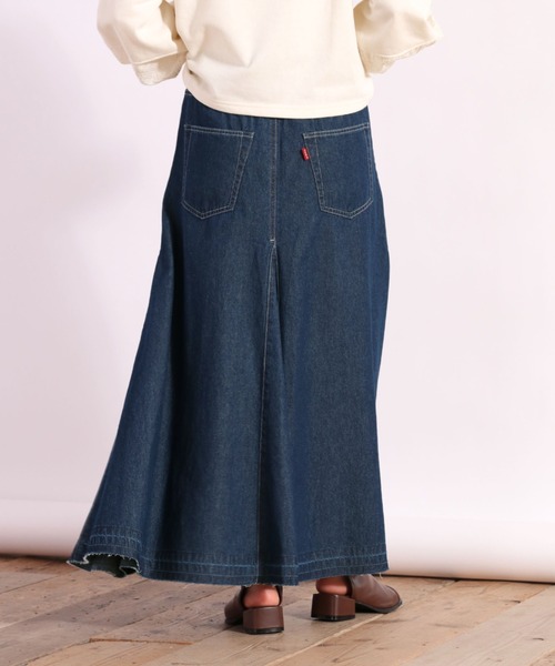 cepo（セポ）の「サーキュラーフレアデニムスカート（デニムスカート・レディース・ネイビー/ブルー系2・S/M）」の13枚目の写真