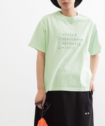 カラーネームプリントTee