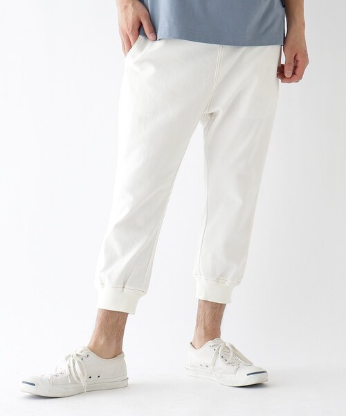 BASECONTROL（ベースコントロール）の「◆ストレッチジョガー 七分丈パンツ（その他パンツ・メンズ・アイボリー系/ブラウン系/アイボリー/ブラック/オリーブ/グレー系/ベージュ/ブルー系5/ブルー系/アイボリー系2/ネイビー系2/グリーン/ネイビー/ネイビー系/ライトブルー/ブラック系・03/04/02）」の8枚目の写真