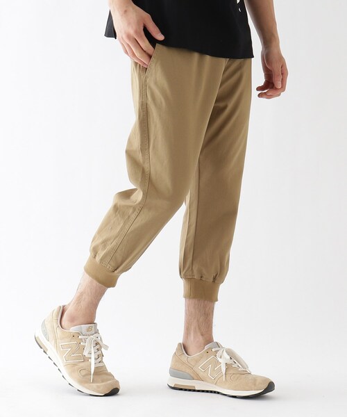 BASECONTROL（ベースコントロール）の「◆ストレッチジョガー 七分丈パンツ（その他パンツ・メンズ・アイボリー系/ブラウン系/アイボリー/ブラック/オリーブ/グレー系/ベージュ/ブルー系5/ブルー系/アイボリー系2/ネイビー系2/グリーン/ネイビー/ネイビー系/ライトブルー/ブラック系・03/04/02）」の7枚目の写真