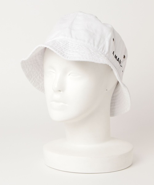 Iroquois(イロコイ)の「A MAN A BOY BUCKET HAT(ハット・メンズ・ホワイト/ブラック・2/3)」の9枚目の写真