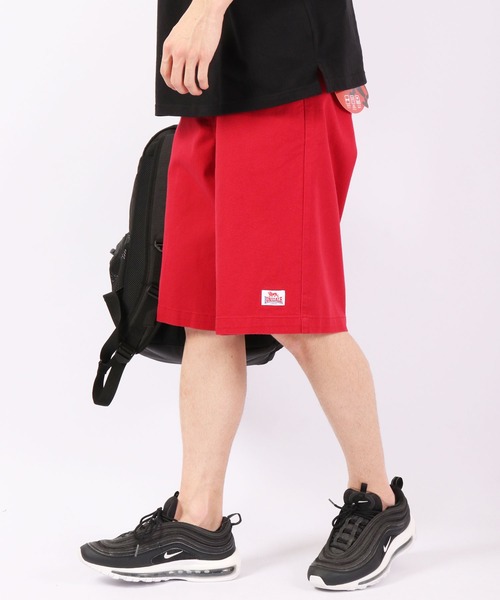 LONSDALE(ロンズデール)の「LONSDALE ストレッチ ツイル ワイド ワークパンツ カラー ショートパンツ(その他パンツ・メンズ・ブラック/グリーン/ブルー/レッド/オレンジ・LL/S/M/L)」の5枚目の写真