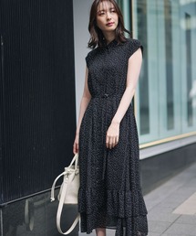 Andemiu | フロントボタンノースリーブワンピース285898(ワンピース)