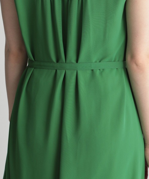 Andemiu(アンデミュウ)の「フロントボタンノースリーブワンピース285898(ワンピース・レディース・ブラック/グリーン/ピンクベージュ/グリーン系その他/ブルー・FREE)」の21枚目の写真