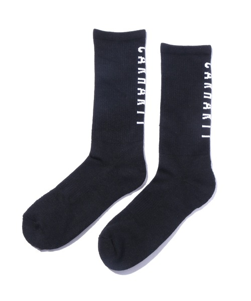 Carhartt（カーハート）の「Carhartt/カーハート Force Midweight Logo Crew Sock 3 Pack ロゴソックス 靴下 3足セット（ソックス/靴下・メンズ・ホワイト/ブラック/グレー・L）」の13枚目の写真