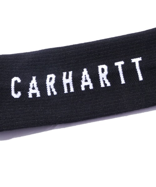 Carhartt（カーハート）の「Carhartt/カーハート Force Midweight Logo Crew Sock 3 Pack ロゴソックス 靴下 3足セット（ソックス/靴下・メンズ・ホワイト/ブラック/グレー・L）」の5枚目の写真