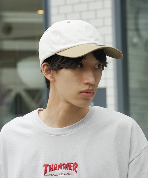 THRASHER（スラッシャー）の「GONZ 2TONE 6P CAP/スラッシャー帽子(キャップ）（キャップ・メンズ・ホワイト×グリーン/ホワイト×グレー/ホワイト×カーキブラウン・FREE）」の16枚目の写真