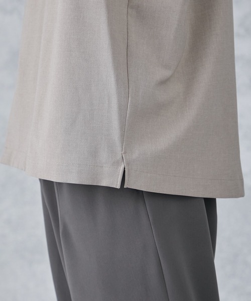 PUBLIC TOKYO（パブリックトウキョウ）の「ユニバーサルオープンカラーシャツ（シャツ/ブラウス・メンズ・サックスブルー/ブラック/ミント/ベージュ/ダークグレー・2/1/3）」の22枚目の写真