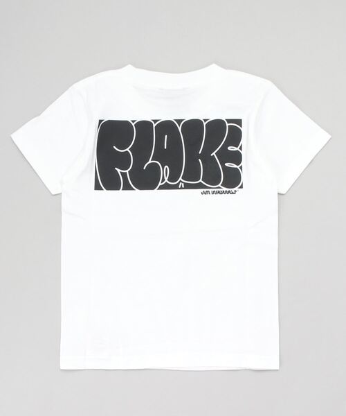 flake（フレーク）の「FLAKE S/S T-SHIRTS（Tシャツ/カットソー・キッズ・ホワイト/ブラック・160/130/140/150/120）」の4枚目の写真