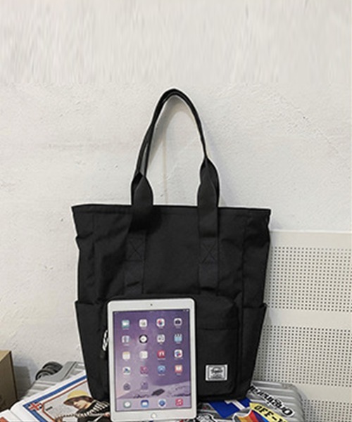 HOOK（フック）の「HOOK- 撥水加工キャンバストートバッグ（トートバッグ・メンズ・ホワイト/ブラック/ネイビー/カーキ・FREE）」の13枚目の写真