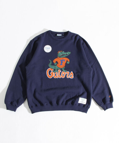 DISCUS ATHLETIC（ディスカス　アスレチック）の「【DISCUS ATHLETIC】カレッジロゴスウェット フロリダ大学/オーバーン大学（スウェット・メンズ・ネイビー/グレー/オフホワイト/グリーン・M/L）」の4枚目の写真
