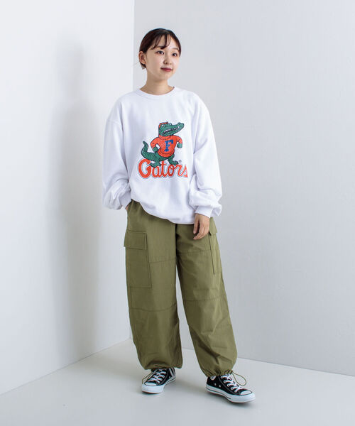 DISCUS ATHLETIC（ディスカス　アスレチック）の「【DISCUS ATHLETIC】カレッジロゴスウェット フロリダ大学/オーバーン大学（スウェット・メンズ・ネイビー/グレー/オフホワイト/グリーン・M/L）」の8枚目の写真