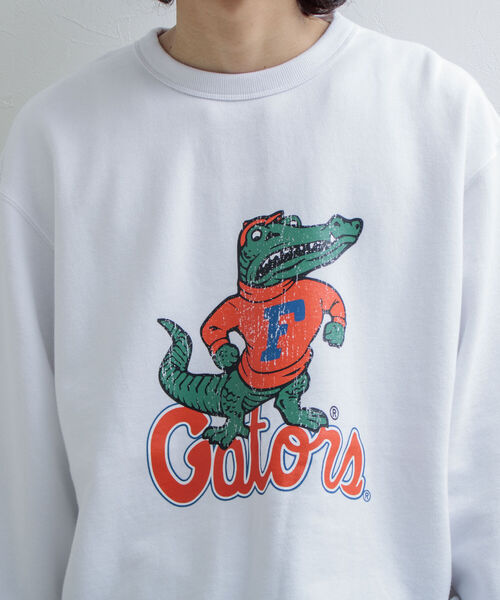 DISCUS ATHLETIC（ディスカス　アスレチック）の「【DISCUS ATHLETIC】カレッジロゴスウェット フロリダ大学/オーバーン大学（スウェット・メンズ・ネイビー/グレー/オフホワイト/グリーン・M/L）」の5枚目の写真