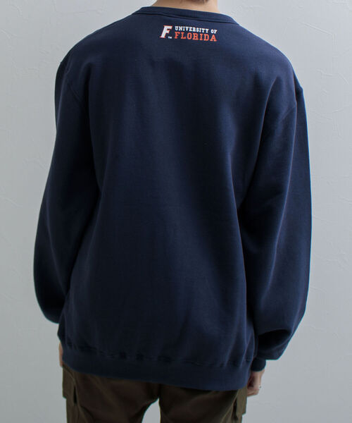 DISCUS ATHLETIC（ディスカス　アスレチック）の「【DISCUS ATHLETIC】カレッジロゴスウェット フロリダ大学/オーバーン大学（スウェット・メンズ・ネイビー/グレー/オフホワイト/グリーン・M/L）」の6枚目の写真