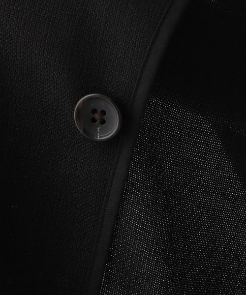 LOWRYS FARM（ローリーズファーム）の「バスケットシャツジャケット　279597（テーラードジャケット・レディース・ブラック/ブラウン/アイボリー・FREE）」の7枚目の写真