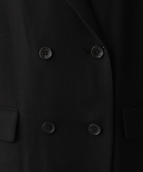 LOWRYS FARM（ローリーズファーム）の「バスケットシャツジャケット　279597（テーラードジャケット・レディース・ブラック/ブラウン/アイボリー・FREE）」の11枚目の写真