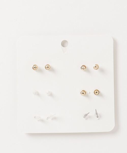 Ritomo De Ricco（リトモ・デ・リコ）の「ポストシルバー925プチピアス6点セット（ピアス（両耳用）・レディース・シルバー/ゴールド・FREE）」の8枚目の写真