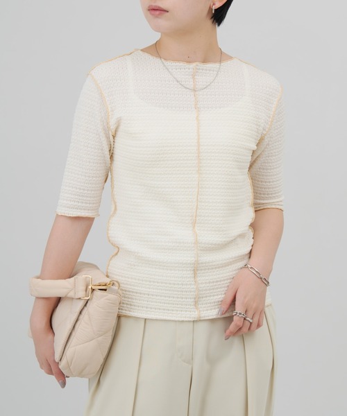 Aunt Marie's（アントマリーズ）の「キルティングショルダーバッグ / ハンドバッグ / 3WAYバッグ（ショルダーバッグ・レディース・ブラック/ブラウン/アイボリー・FREE）」の5枚目の写真