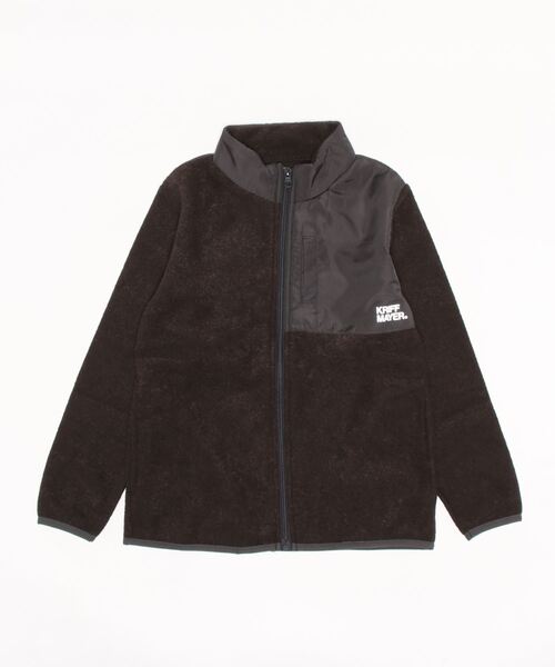 KRIFF MAYER Kid's Collection(クリフメイヤーキッズコレクション)の「裏起毛かるポカJK(ブルゾン・キッズ・カーキ/グレー/ブラック/ブラウン・130/170/120/150/160/140)」の8枚目の写真