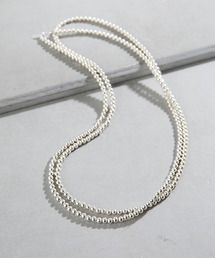 ear PAPILLONNER | シルバー925ナバホパール5×125ネックレス(ネックレス)