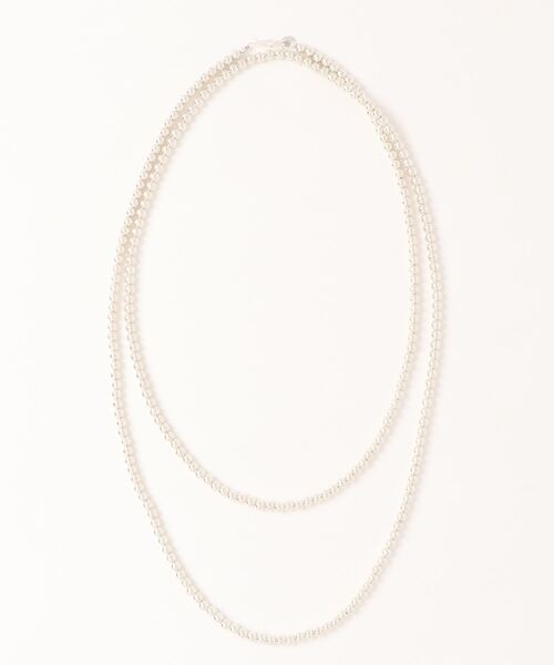ear PAPILLONNER（イアパピヨネ）の「シルバー925ナバホパール5×125ネックレス（ネックレス・レディース・シルバー系その他5・ONE SIZE）」の5枚目の写真
