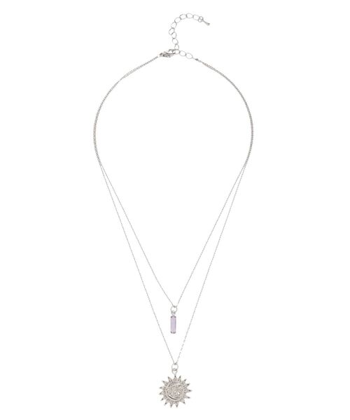 EVRIS（エヴリス）の「SUNNY STONE ネックレス（ネックレス・レディース・シルバー/ゴールド・FREE）」の9枚目の写真