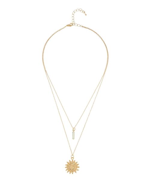 EVRIS（エヴリス）の「SUNNY STONE ネックレス（ネックレス・レディース・シルバー/ゴールド・FREE）」の10枚目の写真