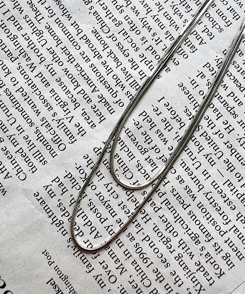 VENCEEXCHANGE（ヴァンスエクスチェンジ）の「シンプル2連ネックレス（ネックレス・レディース・Silver/GOLD ・FREE）」の10枚目の写真