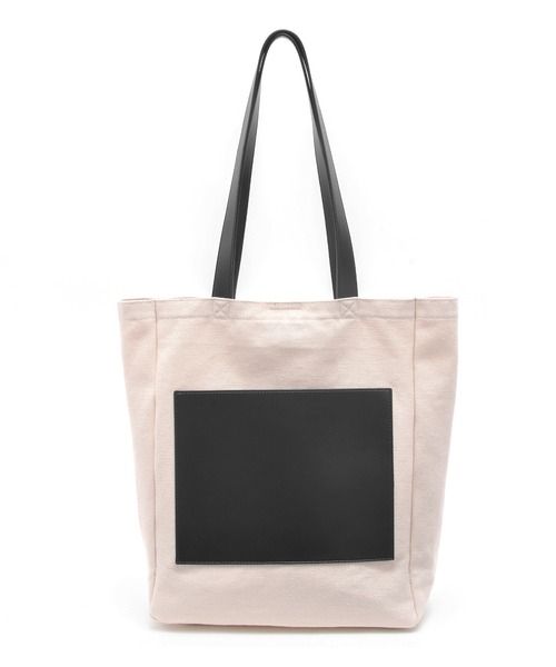 DECOLLTE デコルテ トートバッグ ブラック キャンバス×レザー コムデギャルソン COMME des GARCONS COMME DES GARCONS トート
