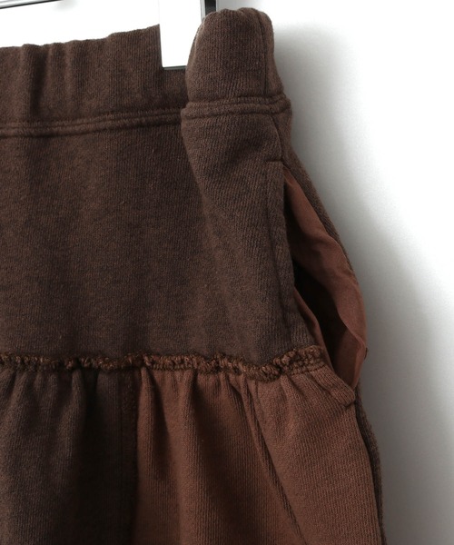 MAKE YOUR DAY（メイクユアデイ）の「リメイクスカート■80～140cm（スカート・キッズ・グレー/ブラウン/ピンク・90/100/110/120/130/140/80）」の14枚目の写真