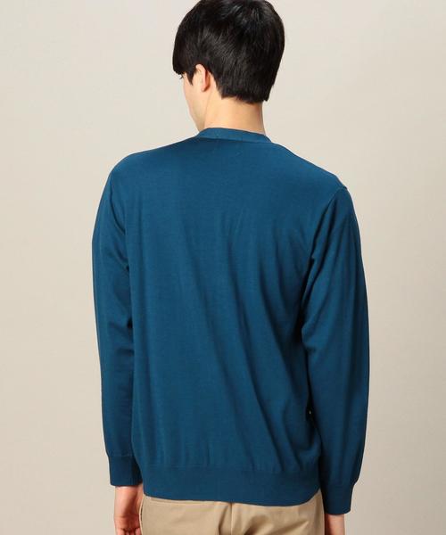 BEAUTY&YOUTH UNITED ARROWS（ビューティーアンドユースユナイテッドアローズ）の「BY スーピマ Vカーディガン◆（カーディガン/ボレロ・メンズ・グレー/コバルトブルー/ネイビー・SMALL/MEDIUM/LARGE/X-LARGE）」の5枚目の写真