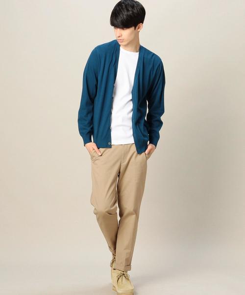 BEAUTY&YOUTH UNITED ARROWS（ビューティーアンドユースユナイテッドアローズ）の「BY スーピマ Vカーディガン◆（カーディガン/ボレロ・メンズ・グレー/コバルトブルー/ネイビー・SMALL/MEDIUM/LARGE/X-LARGE）」の8枚目の写真