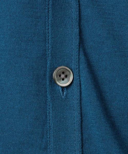 BEAUTY&YOUTH UNITED ARROWS（ビューティーアンドユースユナイテッドアローズ）の「BY スーピマ Vカーディガン◆（カーディガン/ボレロ・メンズ・グレー/コバルトブルー/ネイビー・SMALL/MEDIUM/LARGE/X-LARGE）」の11枚目の写真