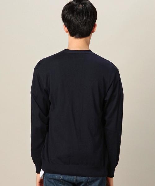 BEAUTY&YOUTH UNITED ARROWS（ビューティーアンドユースユナイテッドアローズ）の「BY スーピマ Vカーディガン◆（カーディガン/ボレロ・メンズ・グレー/コバルトブルー/ネイビー・SMALL/MEDIUM/LARGE/X-LARGE）」の14枚目の写真