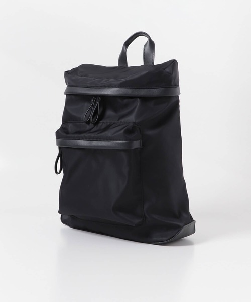 RODE SKO（ロデスコ）の「撥水ナイロンリュック（バックパック/リュック・レディース・ブラック・ONE）」の14枚目の写真