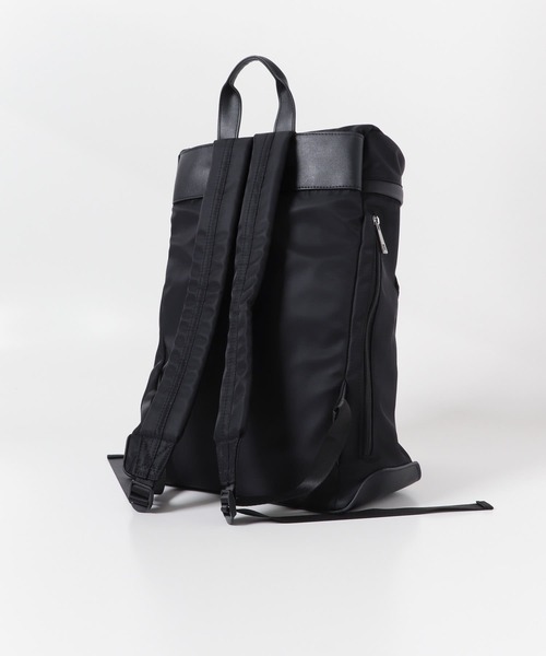 RODE SKO（ロデスコ）の「撥水ナイロンリュック（バックパック/リュック・レディース・ブラック・ONE）」の15枚目の写真