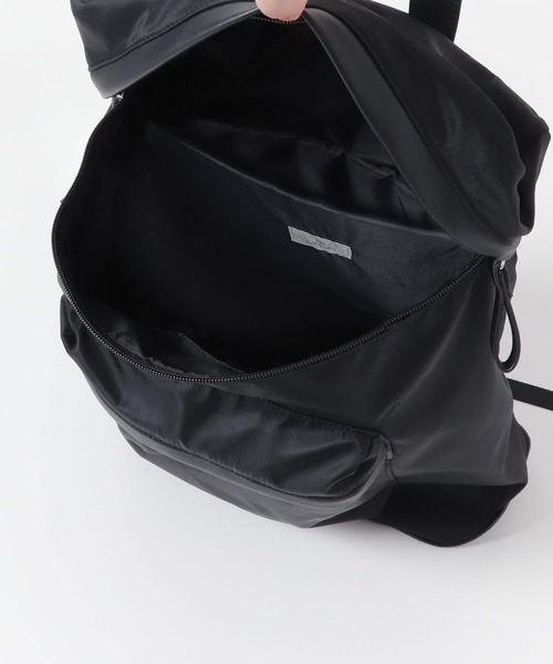 RODE SKO（ロデスコ）の「撥水ナイロンリュック（バックパック/リュック・レディース・ブラック・ONE）」の19枚目の写真