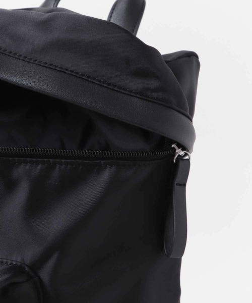 RODE SKO（ロデスコ）の「撥水ナイロンリュック（バックパック/リュック・レディース・ブラック・ONE）」の20枚目の写真