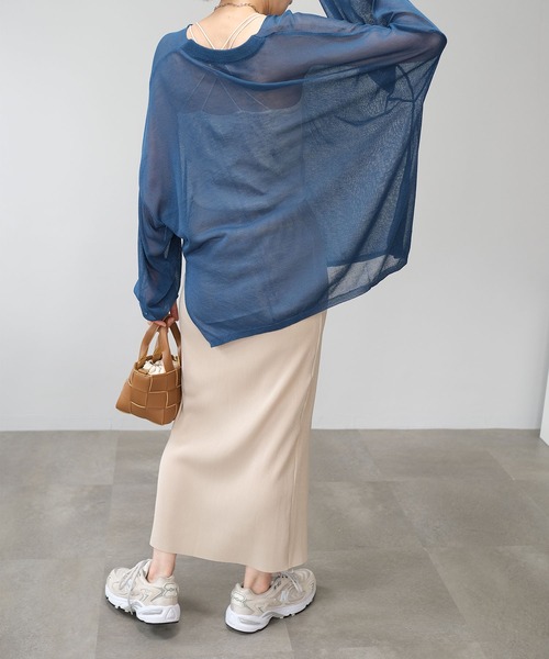 ＡＮＤＪ（アンドジェイ）の「【2022/AW】カットオフプリーツナロースカート（スカート・レディース・マスタード/ブラック/モスグリーン/アイボリー/テラコッタ・M）」の20枚目の写真