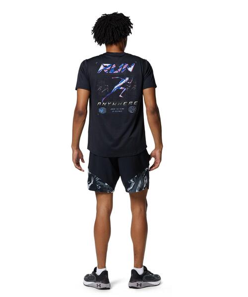UNDER ARMOUR（アンダーアーマー）の「UAランエニウェア メッシュ グラフィック ショートスリーブ Tシャツ（ランニング/メンズ）（Tシャツ/カットソー・メンズ・ブラック/ブルー・S/XL/L/M/XXL）」の17枚目の写真