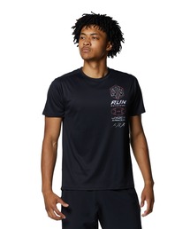 UAランエニウェア メッシュ グラフィック ショートスリーブ Tシャツ(ランニング/メンズ)