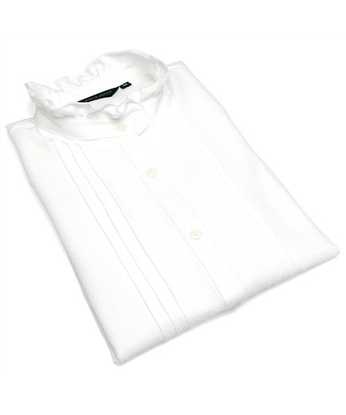 TOKYO SHIRTS（トウキョウシャツ）の「形態安定ノーアイロン フリル