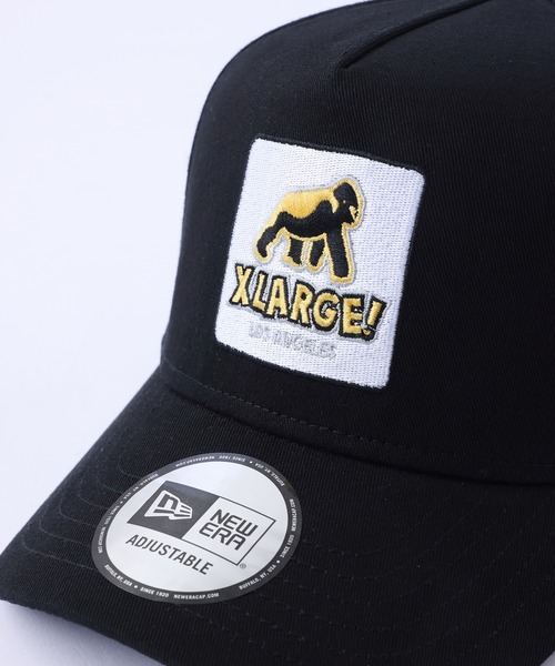 XLARGE(エクストララージ)の「XLARGE x NEWERA WALKING APE SNAPBACK CAP(キャップ・メンズ・ブラック/ネイビー/ブラウン/グリーン・ONE SIZE)」の11枚目の写真