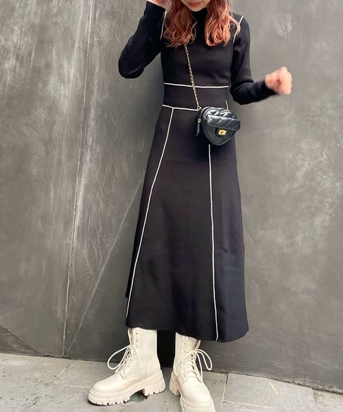 FREE'S MART（フリーズマート）の「◆ハートミニショルダーバッグ（ショルダーバッグ・レディース・イエロー/ブラック・ﾌﾘ-）」の9枚目の写真