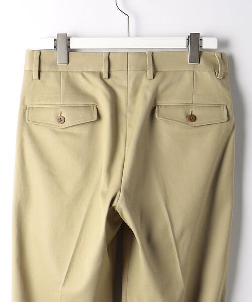 green label relaxing（グリーンレーベルリラクシング）の「TCWPU ツイル 2プリーツ ドレスチノ スラックス -ウォッシャブル-（スラックス・メンズ・ダークグリーン/ベージュ/ネイビー・S/M/L/XL）」の21枚目の写真