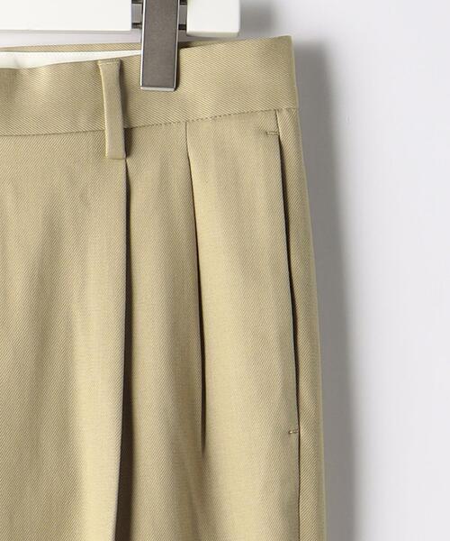 green label relaxing（グリーンレーベルリラクシング）の「TCWPU ツイル 2プリーツ ドレスチノ スラックス -ウォッシャブル-（スラックス・メンズ・ダークグリーン/ベージュ/ネイビー・S/M/L/XL）」の19枚目の写真