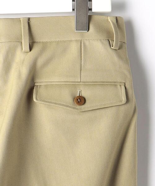 green label relaxing（グリーンレーベルリラクシング）の「TCWPU ツイル 2プリーツ ドレスチノ スラックス -ウォッシャブル-（スラックス・メンズ・ダークグリーン/ベージュ/ネイビー・S/M/L/XL）」の10枚目の写真