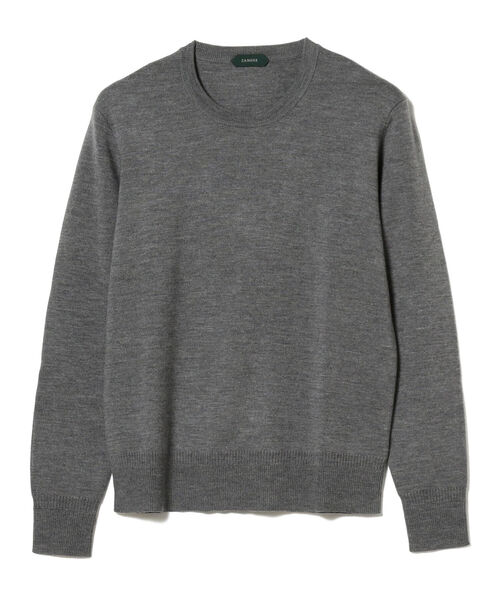 ZANONE 12ゲージ メリノウール クルーネック ニット　size 50 ZANONE（ザノーネ）の「ZANONE / 12ゲージ メリノウール クルーネック